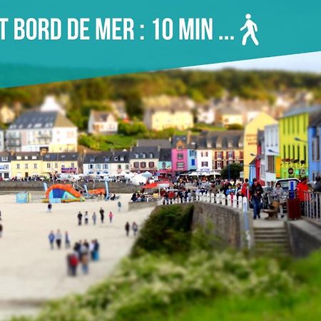 Studio dans une longère de charme près de la plage Crozon Extérieur photo