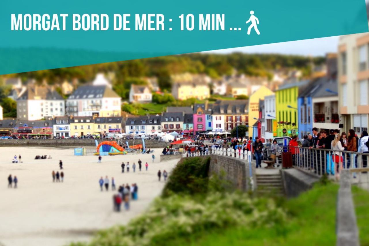 Studio dans une longère de charme près de la plage Crozon Extérieur photo